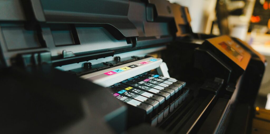 Impresora con cartuchos de color