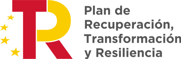 Logo Plan de Recuperación, Transformación y Resiliencia